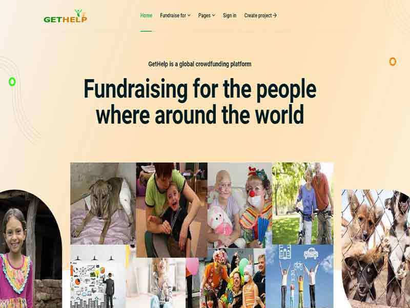 Our project is a crowdfunding site, but we need your support to bring it to completion.